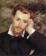 Pierre Renoir Eugene Murer oil